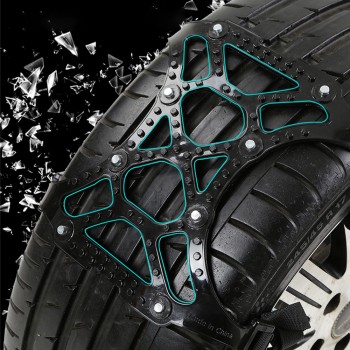 FLY5D Premium Quality PU Anti-Skid Tire Chain Automobile Snow Chains Safety And Low Temperature Resistant Suitable For Auto