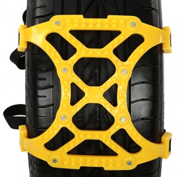 FLY5D Premium Quality PU Anti-Skid Tire Chain Automobile Snow Chains Safety And Low Temperature Resistant Suitable For Auto