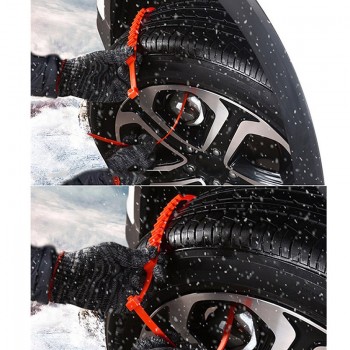 10pcs Brand new Car Tire Tyre Anti-Skid Chain Anti-Slip Tie Belt Snow Rain Winter Driving Fit for most 14-24 inch wheels