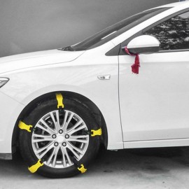 High Qulity 10pcs Car Snow Widened Tire Anti-skid Chain Universal Beef Tendon Thickening Snow Chain Winter Auto Parts Tire Chain