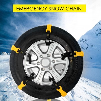 High Qulity 10pcs Car Snow Widened Tire Anti-skid Chain Universal Beef Tendon Thickening Snow Chain Winter Auto Parts Tire Chain