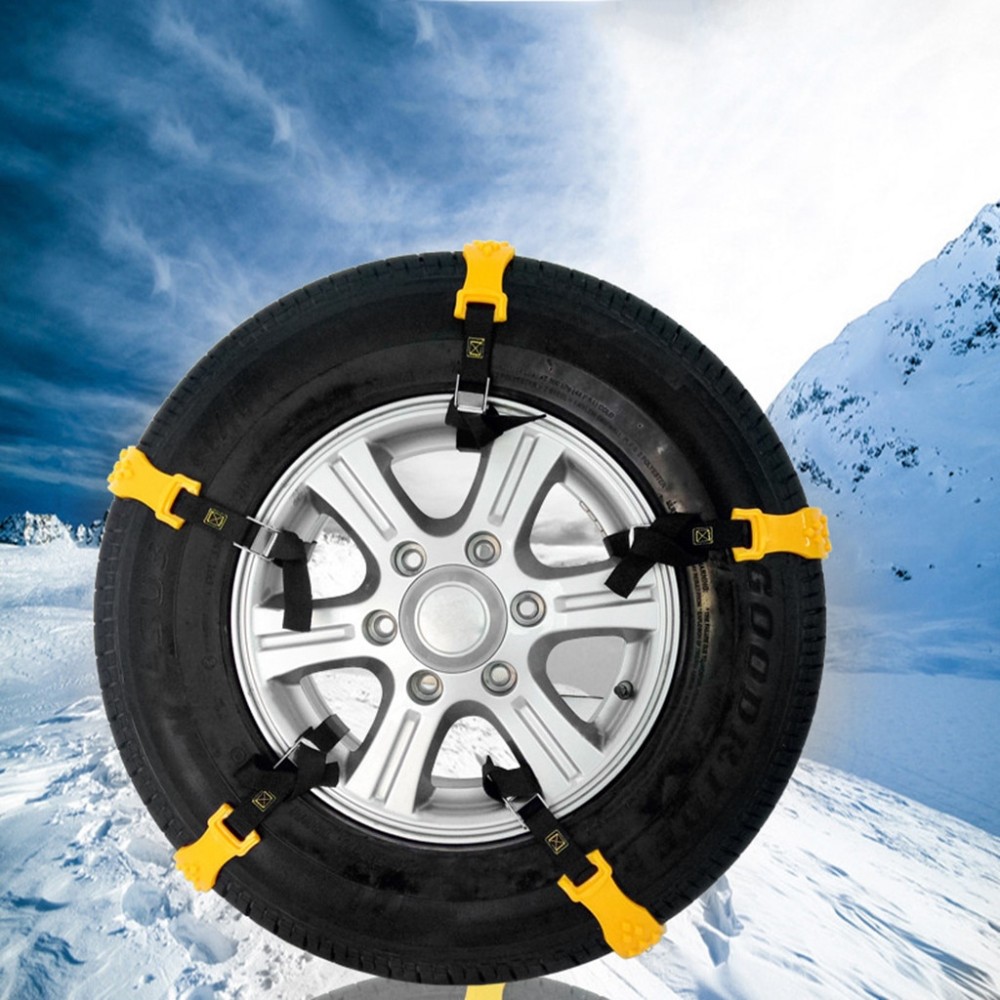 wupp Winter Anti-skid Chains for Car Snow Mud Wheel Tyre Thickened Tire Tendon Dec14 Drop Ship