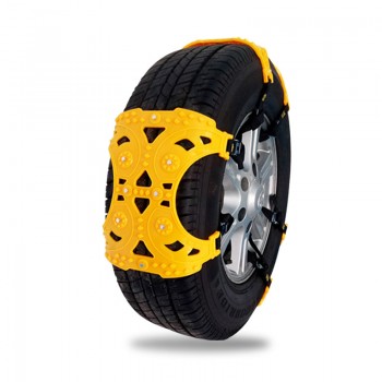 10pcs/set Snow Adjustable Anti-skid Safety Car Snow Tyre Chains Belt Beef Tendon Anti-skid TPU Chain Winter Truck Tire