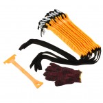10pcs Anti Snow Chains of Car ,SUV Chain Tire Emergency Thickening Anti--Skid TPU Chain