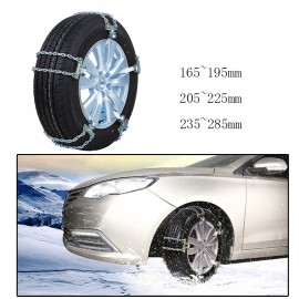 TOSPRA Durable Manganese Steel Car Tire Anti-skid Chain Easy Application Tire Belt Snow Road Ice Anti-skid Road Sand Road 1pcs