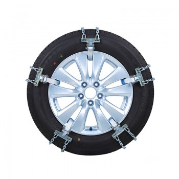 TOSPRA Durable Manganese Steel Car Tire Anti-skid Chain Easy Application Tire Belt Snow Road Ice Anti-skid Road Sand Road 1pcs