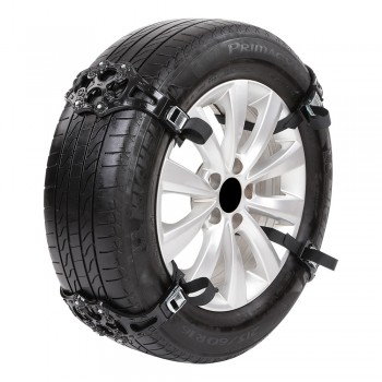 FLY5D Anti-Skid Tire Chain Suit 165-275mm Tyre PU Snow Tire Chains for Climbing Slope Muddy Ground Icy Ground Sandy Land