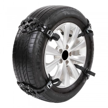 FLY5D Anti-Skid Tire Chain Suit 165-275mm Tyre PU Snow Tire Chains for Climbing Slope Muddy Ground Icy Ground Sandy Land