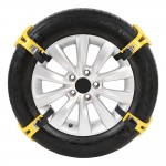FLY5D Winter Car PU Universal Tire  Anti-skid Wheel Chains Suit 165-275mm Tires Tyre Winter Roadway Safety Anti-Skid Tire Chains