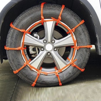 Car supplies trolley snow chain free jack emergency tire snow chain for car suv suv modification