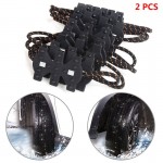 2PCs Universal Anti Snow Wearproof Wheel Tire High Toughness Anti-skid Emergency Chain for Car Truck SUV MPV Vehicles