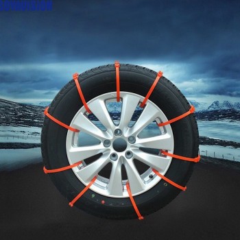 10pcs Lot Car Universal Mini Plastic Winter Tyres wheels Snow Chains For Cars/Suv Car-Styling Anti-Skid Autocross Outdoor #0926