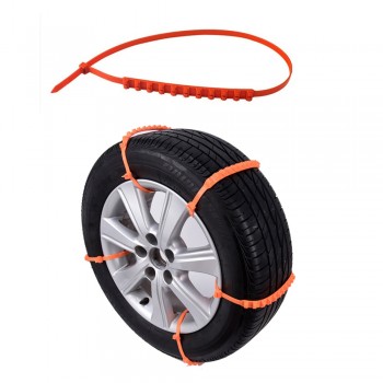 10Pcs Nylon Winter Anti-skid Tire Chains for Car Snow Mud Wheel Tyre Thickened Tire Tendon Wheels Tires amp; Parts