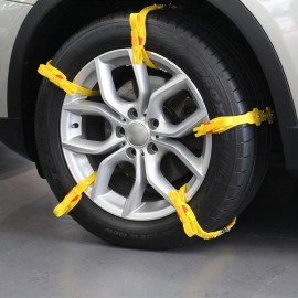 2019 FLY5D Snow Chain Two steel nails Anti-skid Wear Resistant And Anti-aging Material Universal For Automobile Car Tire Widths