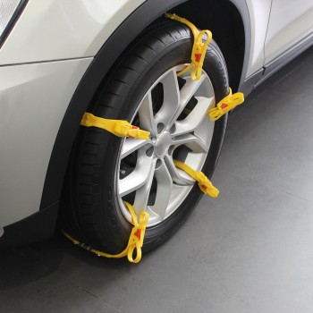 2019 FLY5D Snow Chain Two steel nails Anti-skid Wear Resistant And Anti-aging Material Universal For Automobile Car Tire Widths