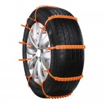 FLY5D 2018 Car Snow Chain Sand And Snow Emergency Tire Slip Chain Article 10 The Loading OPP Bags For  155-285mm Car Tire Widths