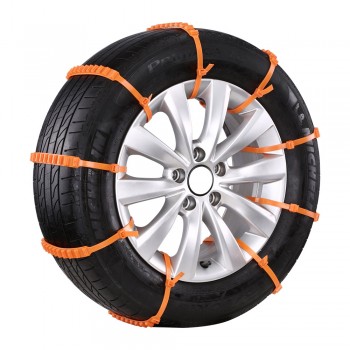 FLY5D 2018 Car Snow Chain Sand And Snow Emergency Tire Slip Chain Article 10 The Loading OPP Bags For  155-285mm Car Tire Widths