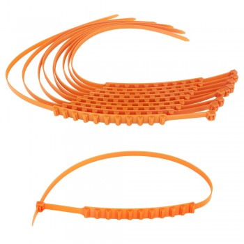 FLY5D 2018 Car Snow Chain Sand And Snow Emergency Tire Slip Chain Article 10 The Loading OPP Bags For  155-285mm Car Tire Widths