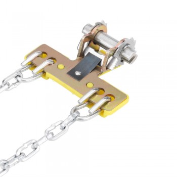 Manganese Steel Tire Anti-skid Steel Chain Snow Mud Car Security Tyre Belt Clip-on Chain for Car Truck SUV