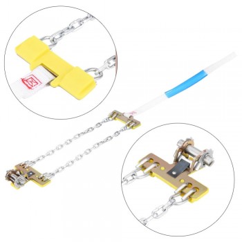 Manganese Steel Tire Anti-skid Steel Chain Snow Mud Car Security Tyre Belt Clip-on Chain for Car Truck SUV