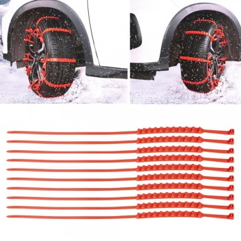 Winter Truck Snow Chain Universal Vehicles Winter Truck Chain Tire Anti-skid Tools Belt Easy Installation Auto Car Accessories