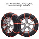 Car-styling Universal Car Emergency Wheel Tire Snow Anti-skid Emergency Chain for Car Off road Vehicle SUV Winter Safety Driving