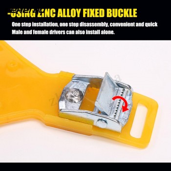 1Pc Yellow Snow Tire Belt Snow Chain Easy Installation Durable Anti-Skid Chains for Climbing Mud Ground