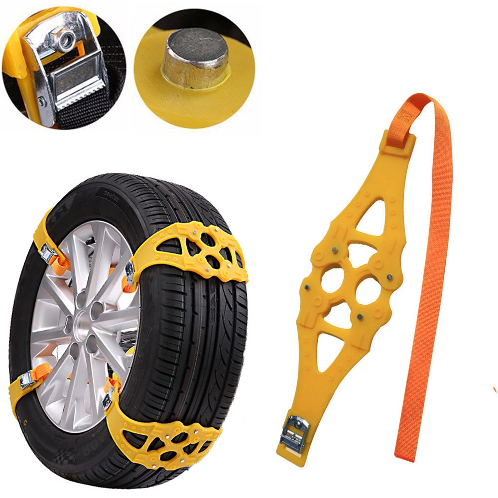 wupp 1PC Winter Truck Car Easy Installation Snow Chain Tire Anti-skid Belt Dec13 Drop Ship