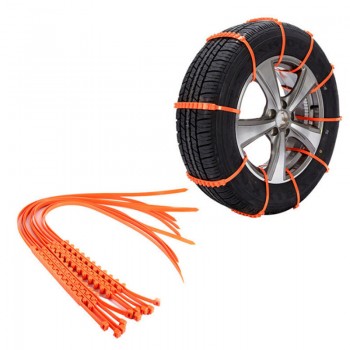 Good Sale 1pc antiskid chain of snowfield cross-country tires emergency antiskid belt for cars
