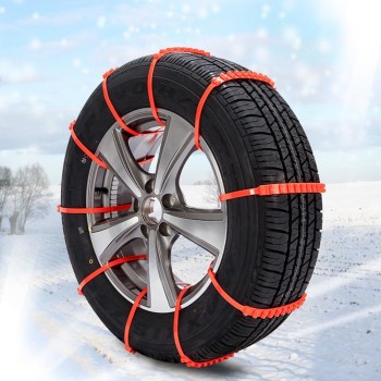 1pcs Universal Car Emergency Wheel Tire Snow Anti-skid Emergency Chain for Car Off Road Vehicle SUV Winter Safety Driving