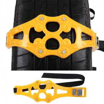 Universal Car Tyre Winter Roadway Safety Tire Snow Adjustable Anti-skid Safety Double Snap Skid Wheel Chains
