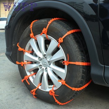 wupp 1/5Pcs Winter Anti-skid Chains for Car Snow Mud Wheel Tyre Thickened Tire Tendon Dec19 Drop Ship