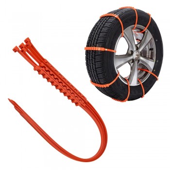 wupp 1/5Pcs Winter Anti-skid Chains for Car Snow Mud Wheel Tyre Thickened Tire Tendon Dec19 Drop Ship