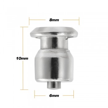 100 pcs Winter Tire Spikes Car Tires Studs Screw Snow Spikes Wheel Tyre Snow Chains Studs For Auto Car Motorcycle SUV ATV Truck