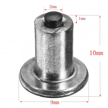 100pcs Spikes for Tires Universal Car Wheel Tyre Snow Spikes Studs Tires Anti-Slip Screw Stud Trim for Auto Car Truck Motorcle