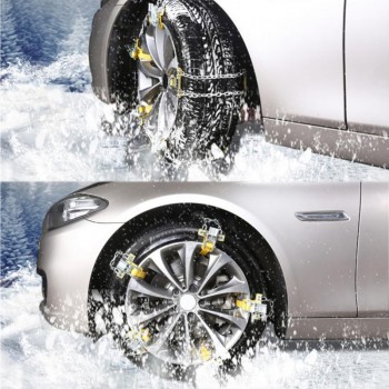 Car Universal Mini Anti-Skid Chain Manganese Steel Winter Tyres Wheels Snow Chains For Cars/For Suv Outdoor Car-styling Hot 11