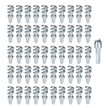 Car Automobile 50Pcs Anti Slip Tire Stud Screw Wheel Spike Stud Winter Snow Tire Screw Ice Nail Spike with Installation Tool