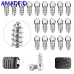 AMADFJD Spikes For Car Tires For Winter Spikes For Tires 8mm For Atv Car Wheel Lugs Tyre Anti-Slip Nail Spikes Car Accessories