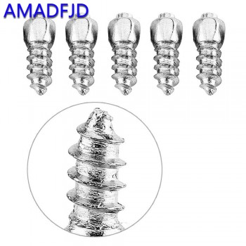 AMADFJD Spikes For Car Tires For Winter Spikes For Tires 8mm For Atv Car Wheel Lugs Tyre Anti-Slip Nail Spikes Car Accessories