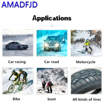 AMADFJD Spikes For Car Tires For Winter Spikes For Tires 8mm For Atv Car Wheel Lugs Tyre Anti-Slip Nail Spikes Car Accessories