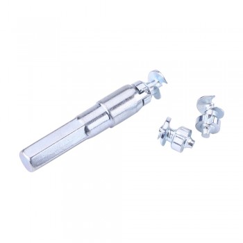 100PCS Wheel Tyre Stud Screws with Sleeve Winter Snow Tire Spikes with Sleeve Anti-Slip Screws for Car ATV Motorcycle Bike Shoes
