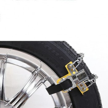 Car Universal Mini Anti-Skid Chain Manganese Steel Winter Tyres Wheels Snow Chains For Cars/For Suv Outdoor Car-styling Hot