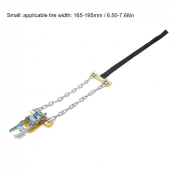 Car Universal Mini Anti-Skid Chain Manganese Steel Winter Tyres Wheels Snow Chains For Cars/For Suv Outdoor Car-styling Hot