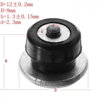 100PCS Winter Tire Spikes Car Tires Studs Screw Spikes Wheel Tyres Snow Chains Studs For ATV UTV Forklift Off-Road Vehicle Wheel