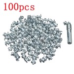 100pcs Car Tires Studs Screw Spikes Wheel Tyre Snow Chains Studs Winter Wheel Lugs Snow Spikes Easily Installed And Removed