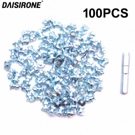 100PCS 7x9.8mm Winter Wheel Lugs Car Tires Studs Screw Snow Spikes Wheel Tyre Snow Chains Studs For Shoes ATV Car Motorcycle