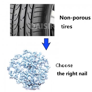 100PCS 7x9.8mm Winter Wheel Lugs Car Tires Studs Screw Snow Spikes Wheel Tyre Snow Chains Studs For Shoes ATV Car Motorcycle