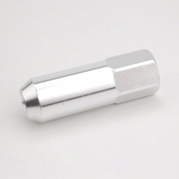 BBQ@FUKA 20x Silver M12 x 1.5MM Car Wheel Open End Extended Billet Long Rim Tuner Lug Nuts Fit For Universal Car Model