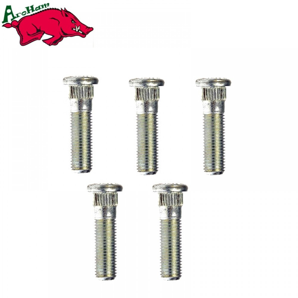 Free Shipping! Best Quality 5 Piece Serrated Wheel Stud - M12-1.50 OE Number:51752-07000, 0K011-33-063B