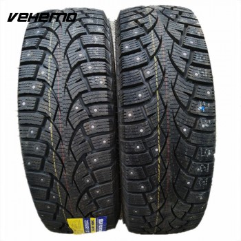Vehemo Ice Snow Nail Tire Stud Spike 100pcs Aluminum Alloy Silver Anti-Skid Winter Safety Protector Tyre Tire Wheel Lug